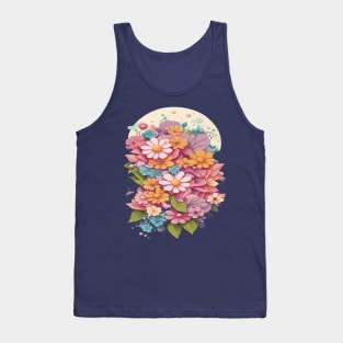 Blooming Flowers Tank Top